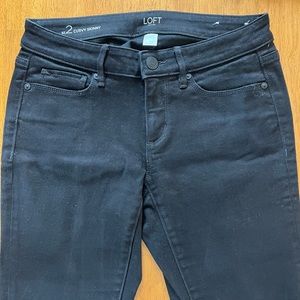 LOFT Black Jeans